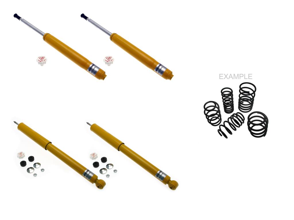 Kit de amortecedores e molas de suspensão KONI ref. 1140-4951